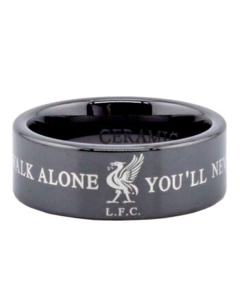 Liverpool FC Black Ceramic Ring Small-TM-05140