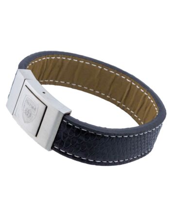 Arsenal FC Stitched Leather Bracelet-TM-05069