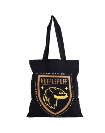 Harry Potter Hufflepuff Canvas Tote Bag-TM-05257