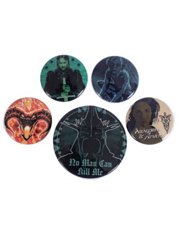 The Lord Of The Rings Button Badge Set-TM-05476