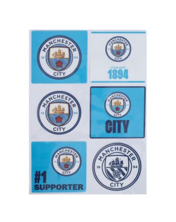 Manchester City FC Car Decal Set-TM-03956