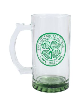 Celtic FC Stein Glass Tankard-TM-02913