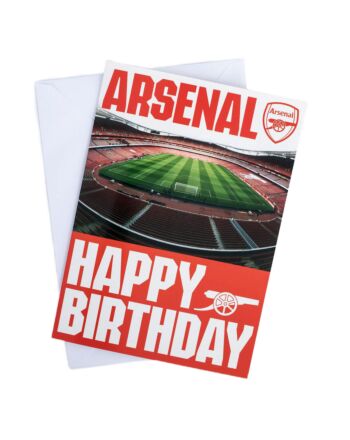 Arsenal FC Musical Birthday Card-TM-03940