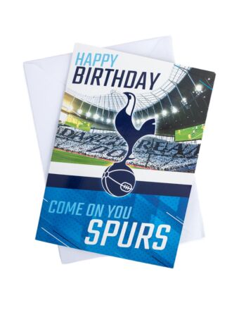 Tottenham Hotspur FC Musical Birthday Card-TM-03943