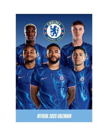Chelsea FC A3 Calendar 2025-TM-04877