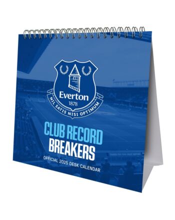 Everton FC Desktop Calendar 2025-TM-04857