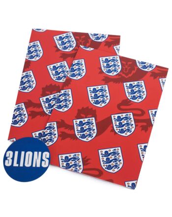 England FA Crest Gift Wrap-TM-05643
