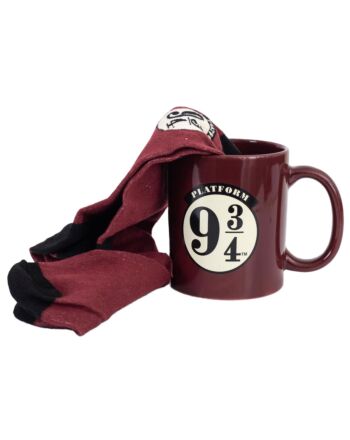 Harry Potter 9 & 3 Quarters Mug & Sock Set-TM-05546