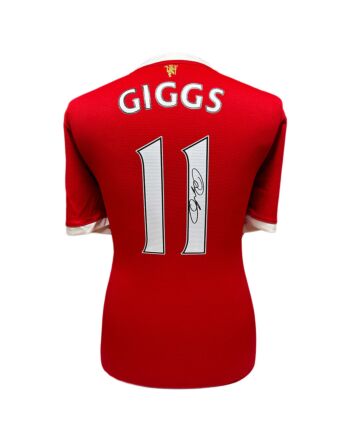 Manchester United FC Giggs Signed Shirt-TM-05409