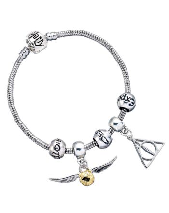 Harry Potter Silver Plated Spellbeads Bracelet-TM-05930