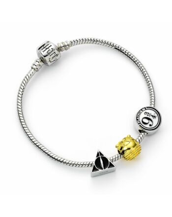 Harry Potter Silver Plated Bead Charm Bracelet-TM-05928