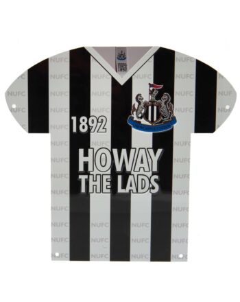 Newcastle United FC Metal Shirt Sign-161193