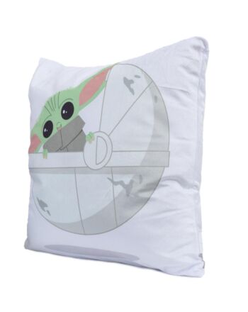 Star Wars: The Mandalorian Grogu Velvet Feel Cushion-TM-05840