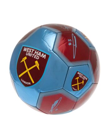 West Ham United FC Sig 26 Skill Ball-TM-03340