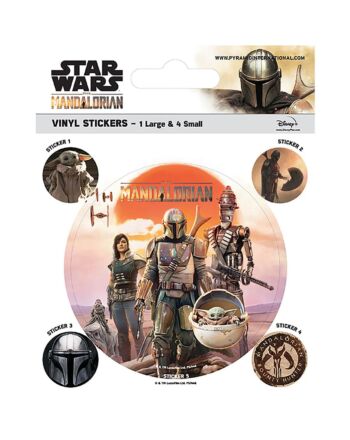Star Wars: The Mandalorian Legacy Stickers-TM-06020