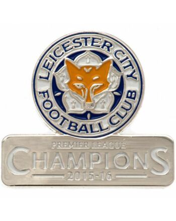 Leicester City FC Premier League Champions Badge-103081