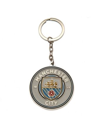 Manchester City FC Crest Keyring-107480