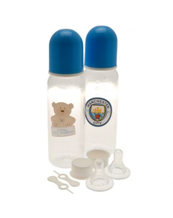 Manchester City FC 2pk Feeding Bottles-109458