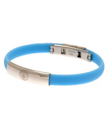 Manchester City FC Colour Silicone Bracelet-109756