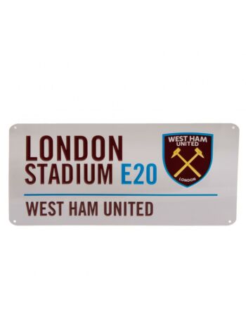 West Ham United FC Street Sign-111917