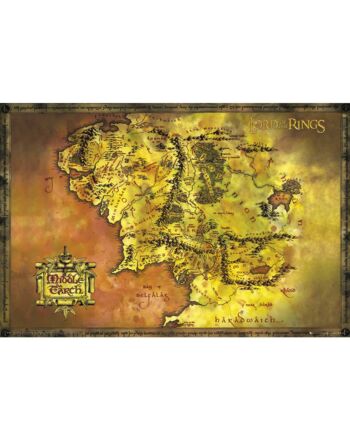 The Lord Of The Rings Poster Map 274-116886