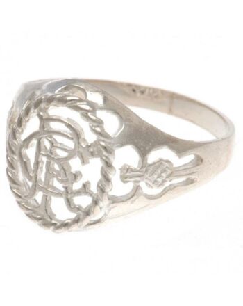 Rangers FC Sterling Silver Ring Small-122749