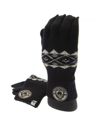 Manchester City FC Knitted Gloves Adult-147670