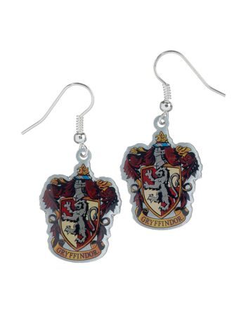 Harry Potter Silver Plated Earrings Gryffindor-153381