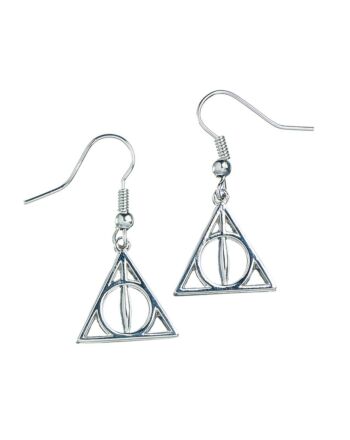 Harry Potter Silver Plated Earrings Deathly Hallows-153386