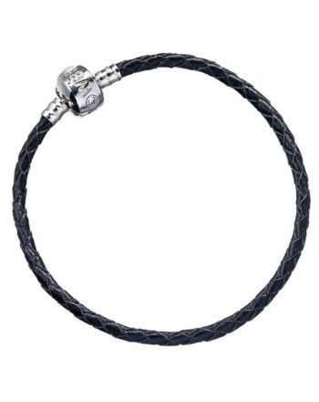 Harry Potter Leather Charm Bracelet Black M-158162