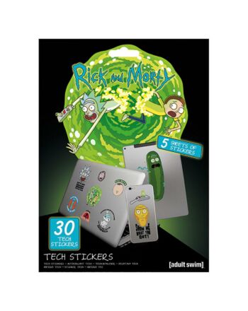 Rick And Morty Tech Stickers-158951