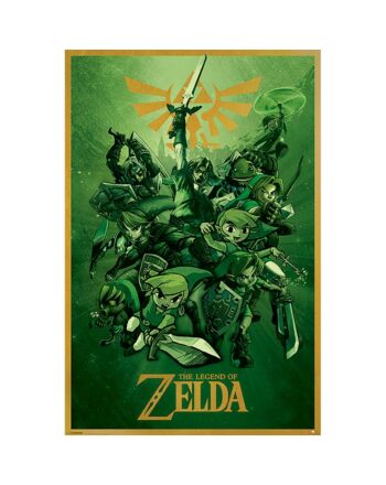 The Legend Of Zelda Poster Link 141-160630