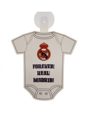 Real Madrid FC Baby On Board Sign-161203