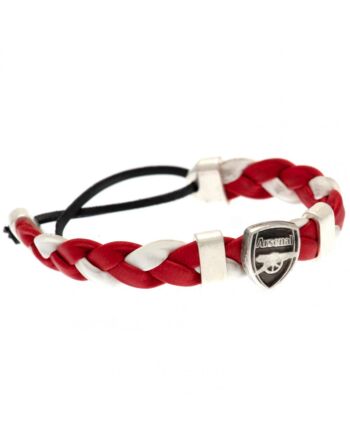 Arsenal FC PU Slider Bracelet-161416