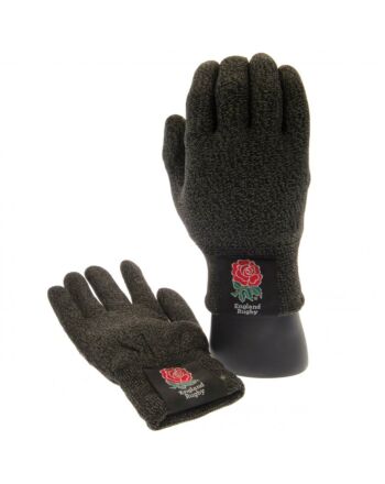 England RFU Luxury Touchscreen Gloves Youths-161684