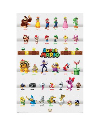 Super Mario Poster Character Parade 278-161737