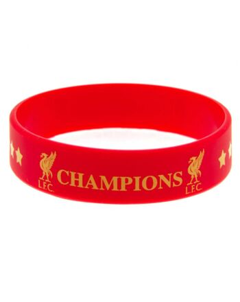 Liverpool FC Champions Of Europe Silicone Wristband-161927