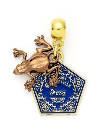 Harry Potter Gold Plated Charm Chocolate Frog-172256