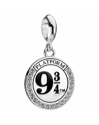 Harry Potter Sterling Silver Crystal Charm 9 & 3 Quarters-177025