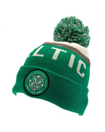 Celtic FC Text Ski Hat-177181