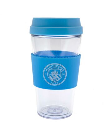 Manchester City FC Clear Grip Travel Mug-178011