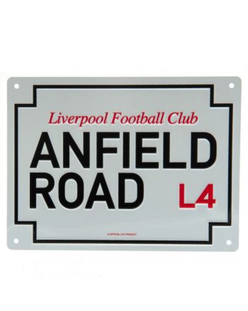 Liverpool FC Anfield Road Sign-180417