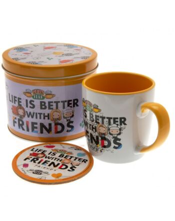 Friends Mug & Coaster Gift Tin-180522