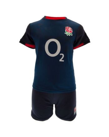 England RFU Shirt & Short Set 18/23 mths NV-183896