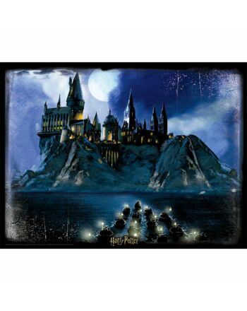 Harry Potter 3D Image Puzzle 500pc Hogwarts Night-185286