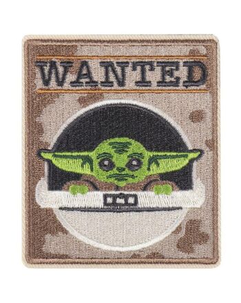 Star Wars: The Mandalorian Iron-On Patch Wanted-187816