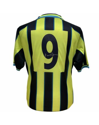 Manchester City FC Dickov Signed Shirt-188337