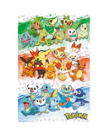 Pokemon Poster First Partners 144-192623