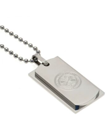 Celtic FC Double Dog Tag & Chain-36023