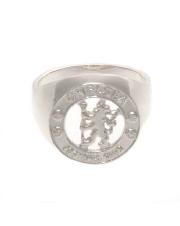 Chelsea FC Sterling Silver Ring Small-36203